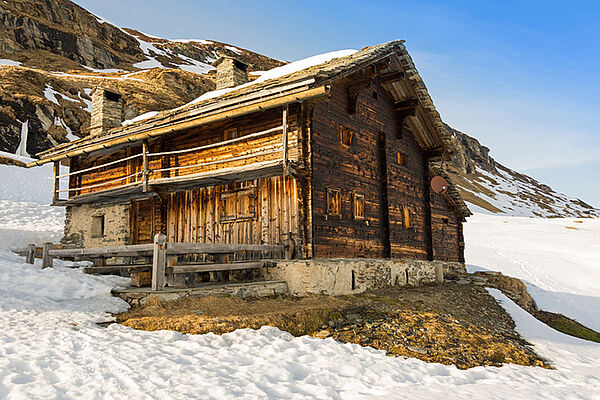 Traditionelles Walserhaus